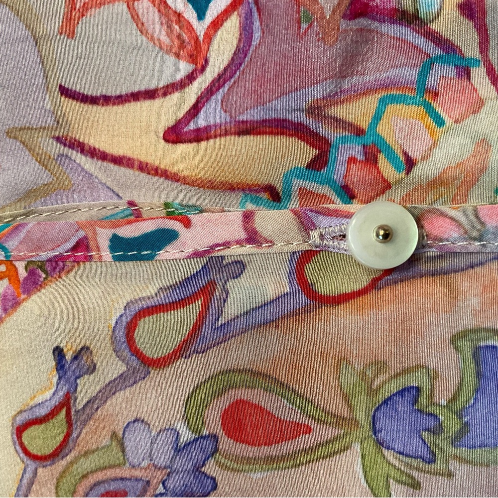 Robert Graham Multicolor Paisley Blouse - Picture 6 of 6